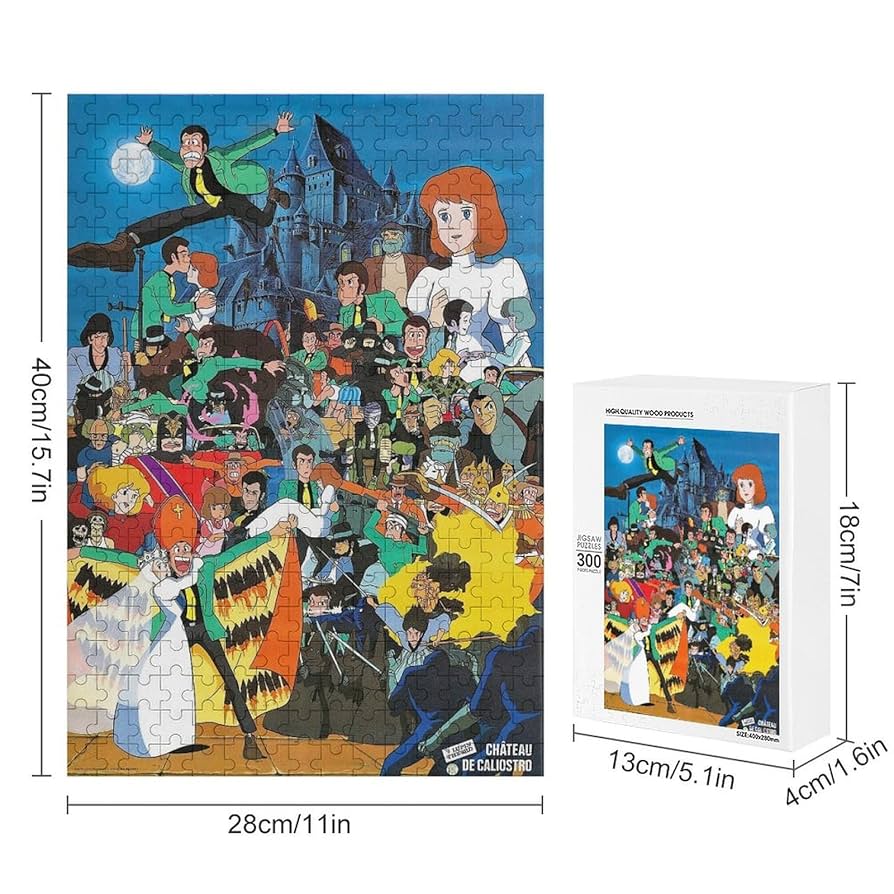 【未使用】ルパン・ザ・ヒーロー 1000ピース ジグソー パズル 50x75cm 未使用】ルパン・ザ・ヒーロー 1000ピース ジグソー パズル
